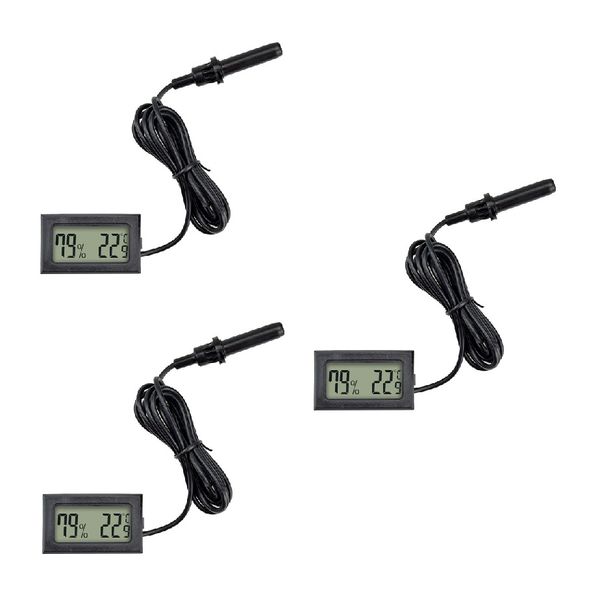 Thermometer &amp; Hygrometer - Pack of 3