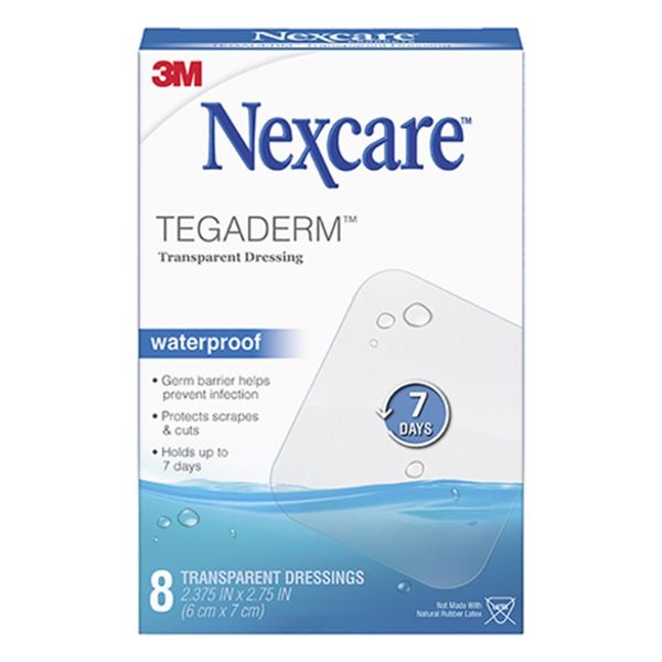 Nexcare - Tegaderm Waterproof Transparent 8's