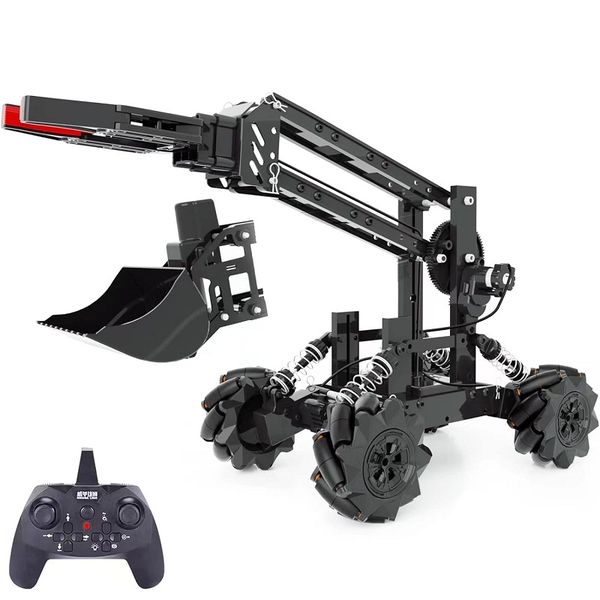 Robot Arm Kit &amp; Excavator: 3-in-1 Science Toy for Kids.