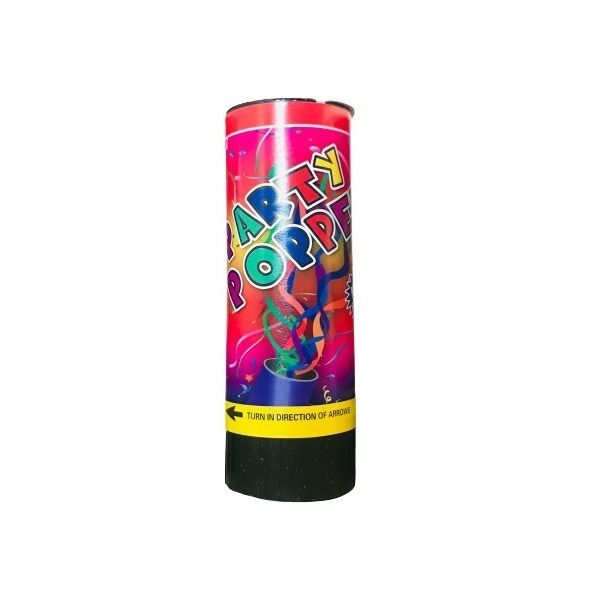 Confetti Party Poppers - 11cm (Pack of 9)