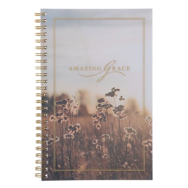 Wirebound Notebook with PVC Cover - Amazing Grace
