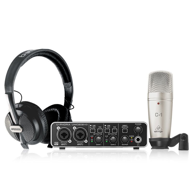 Behringer UPhoria Studio Pro Recording Bundle Buy Online in South Africa