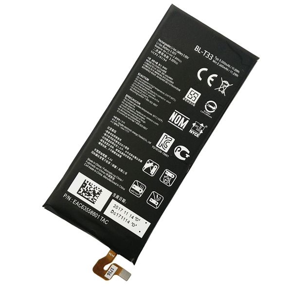 Replacement Battery for LG Q6, G6 Mini : BL-T33
