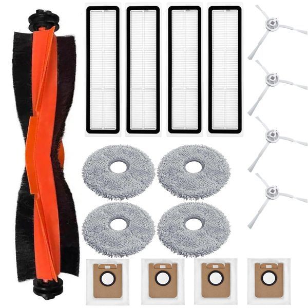 17PCS Accessories Kit Compatible with Xiaomi X10 Robot Vacuum Cleaner Replacement Parts
