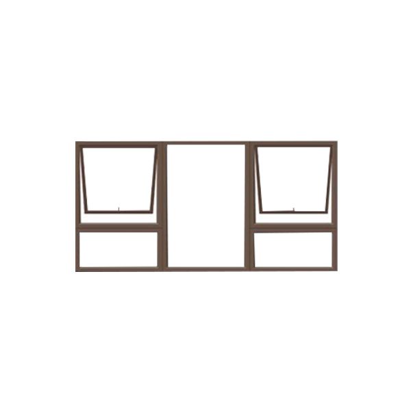 Aluminium Window PTT189 1800WX900H - Clear Glass