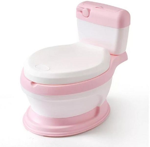 Portable baby potty pink
