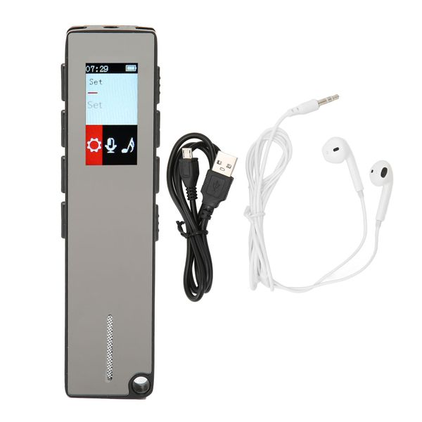 Voice Recorder with Playback Activated Noise Reduction Recording Device16GB