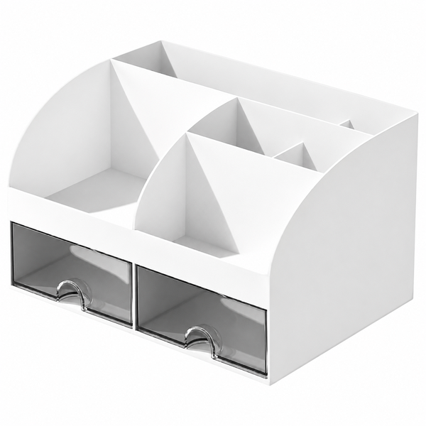 Desktop Storage Drawer Organiser Box Multi-Drawer Plastic Desk Organizer