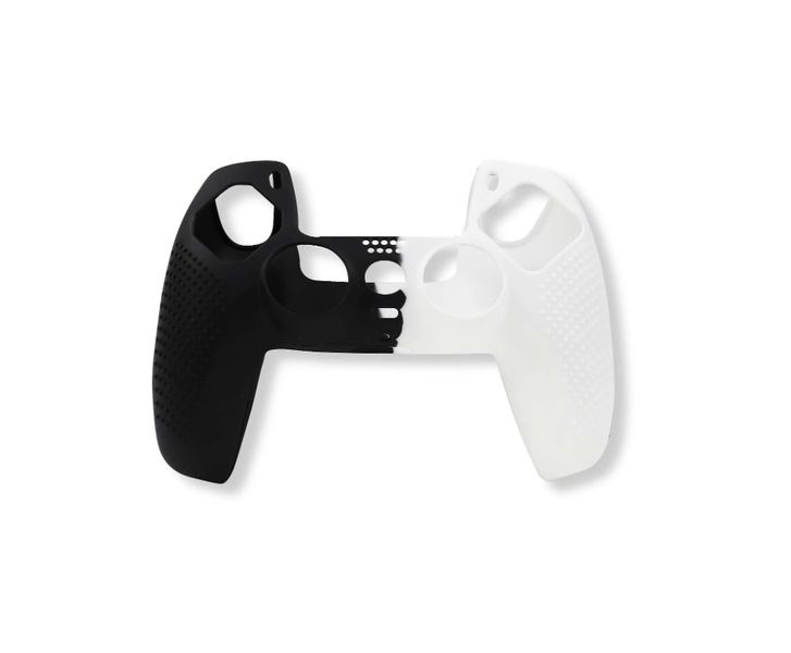 Silicone protection Skin for PS5 Two Tone Black &amp; White