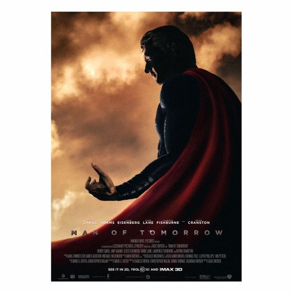 Man of Steel Movie - A1 poster