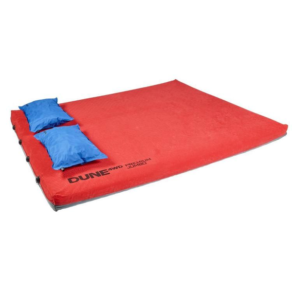 Dune 4WD Queen Premium Jumbo Self-Inflating Camping Mat with 2 Pillows