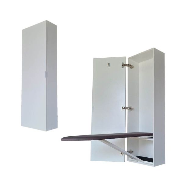 Wall Mounted Folding Ironing Board Cabinet - Large