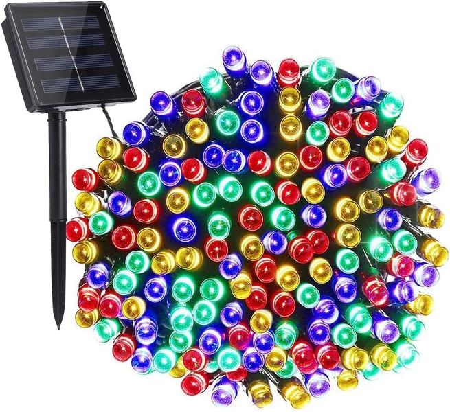 12M RGB LED Solar Powered Fairy Light