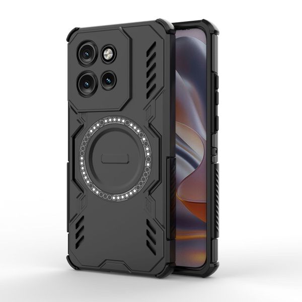 Dissipation Magnetic Back Cover Compatible With Motorola Moto G05