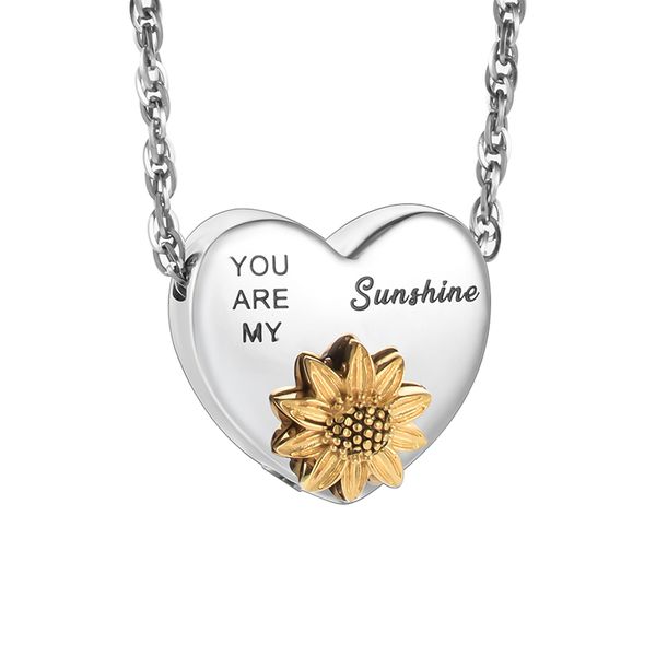 Memorial Safe Keeping Pendant- You Are My Sunshine
