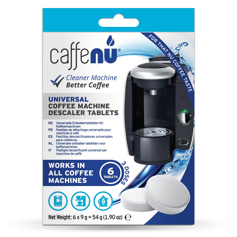 Caffenu Universal Descaling Tablets for Coffee Machines Shop Today