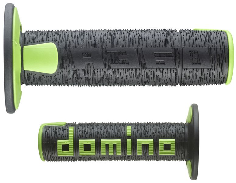 Domino A360 Black/Green Mx Grips image