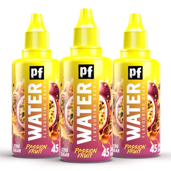PharmaFreak Water Enhancer Passion Fruit - 50ml (3 Pack)