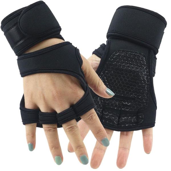 Gym Gloves for Pull-Ups &amp; Deadlifts - Men/Women Weightlifting Wrist Support