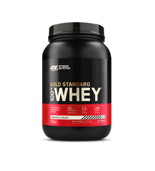 Gold Standard 100% Whey (908g) 29 Serving - Cookies &amp; Cream