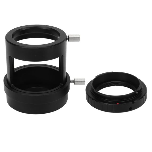 T-mount spotting scope adapter tube with T2 ring