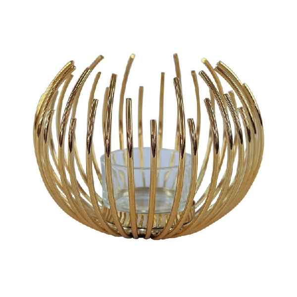 Mento Metal Pin Cushion Design Candle Holder
