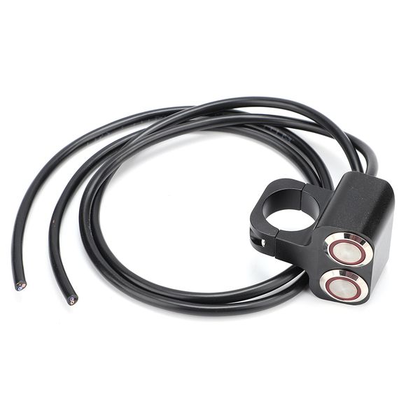 LED Spot Light Switch Compatible With Motorcycle 25mm