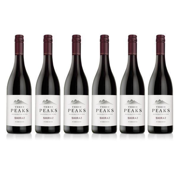 Three Peaks - Shiraz - 6 x 750 ml