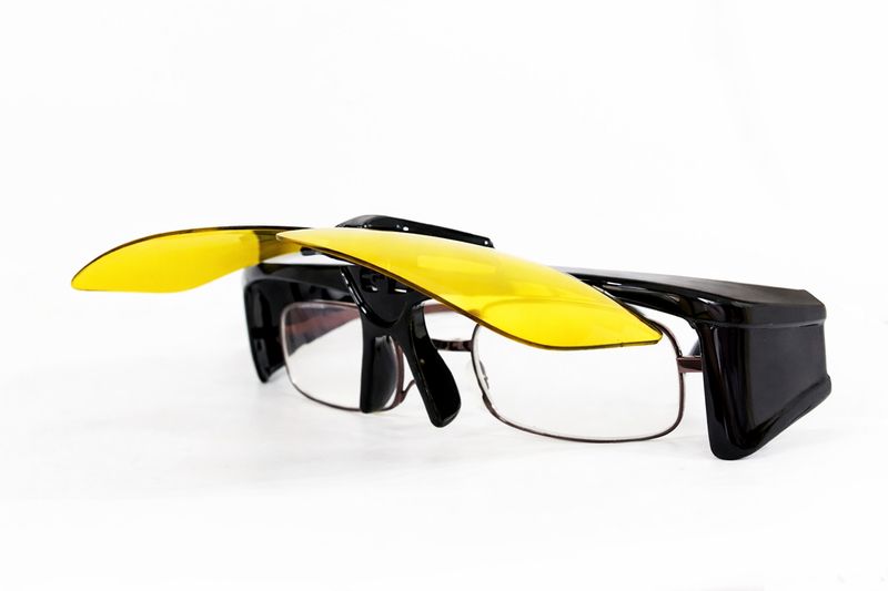 Lets talk about Spex Fitover Sunglasses - Flip-up Shield 3948 Yellow