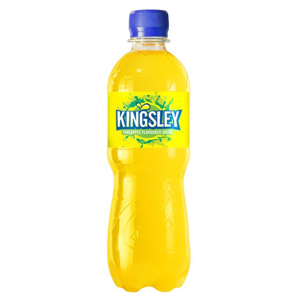 Kingsley Sparkling Soft Drink - Pineapple (24 x 500ml PET)