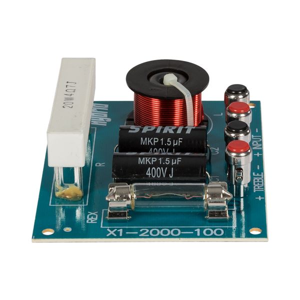 Hybrid X1-2000-100 Crossover 2-way 8ohm/8ohm, 2000Hz, 100 Watt, 12dB