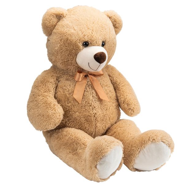 Big Giant 1.2m Light Brown Christmas Teddy