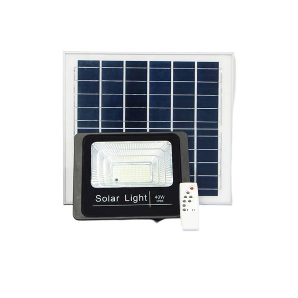 100W LED Floodlight With Solar Panel