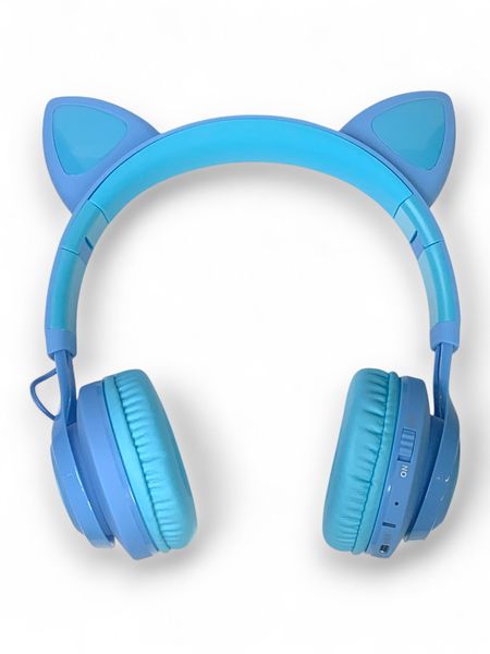 Wireless Cat Ear Headphones - Bluetooth Gaming Headset with Lights