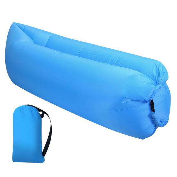 Portable Inflatable Lounger Waterproof Anti-Leaking Ergonomic Design