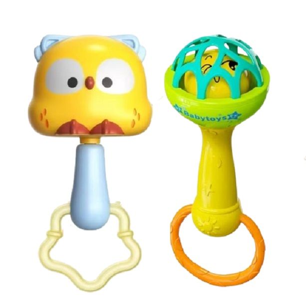 Baby Rattles Set Cute Owl &amp; Ball Toys