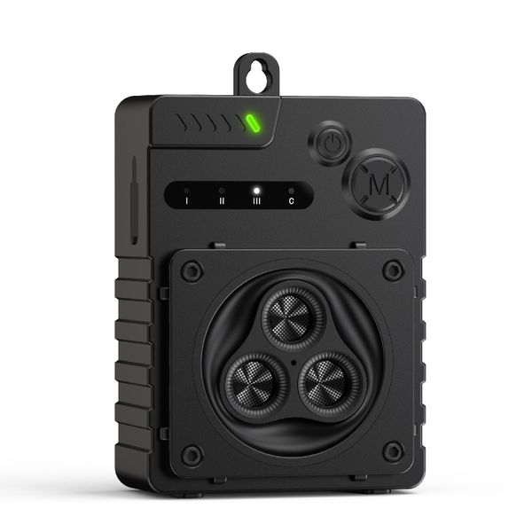 Ultrasonic Dog Bark Control Device - Black-Remote Control