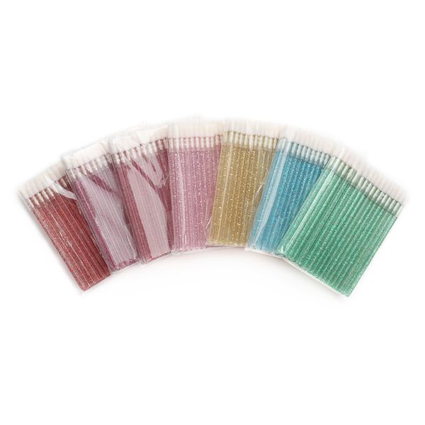 Lip Brush - Plush Lip Gloss Brush Beauty Tool - 7 Packs