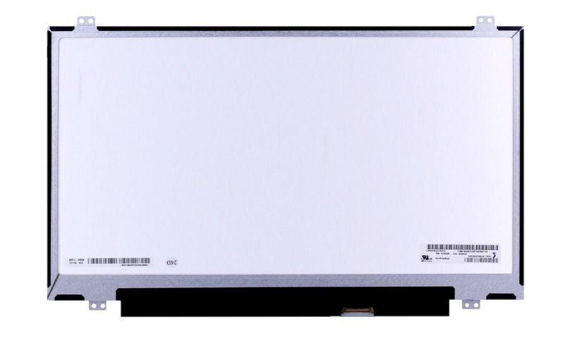 14.0" WXGA LCD Screen -1366 X 768- Matte Surface-30 Pin eDP Bottom-Right