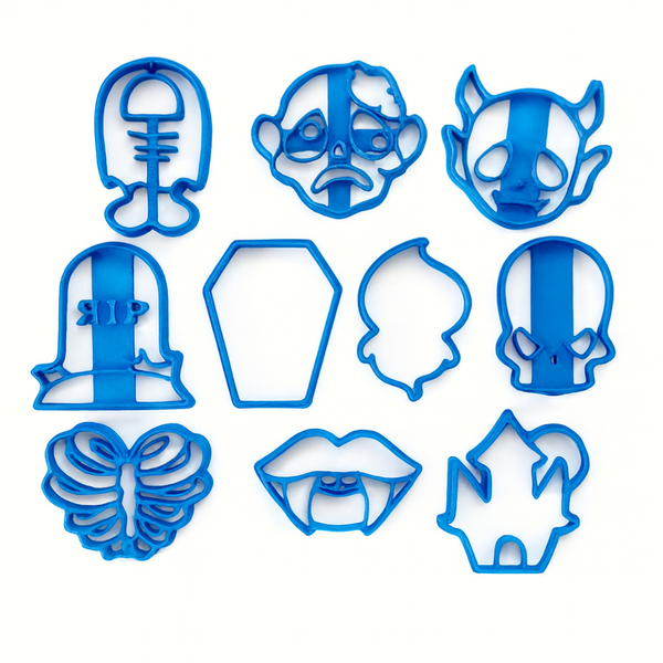 Halloween Cookie Cutter Set - 10 Piece