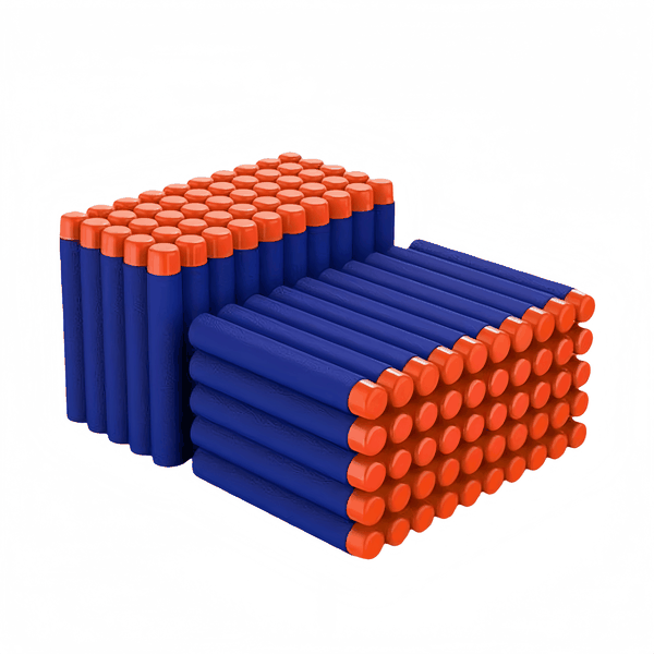 100 Piece Foam Bullets Nerf Replacement Refill for Nerf Toy Guns