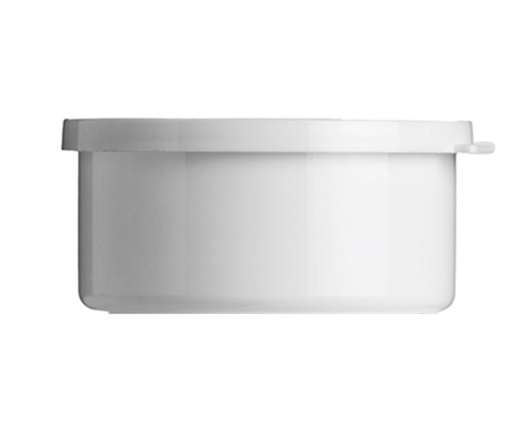 White Ointment Jar 30g Clip On Lid 100's