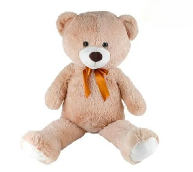 Extra-Large 100cm Fluffy Teddy - Plush, Cozy, Irresistible