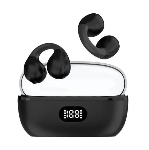 TWS Air Conduction Earphones , HD Call ,Wireless, Clip on, in ear Earbuds
