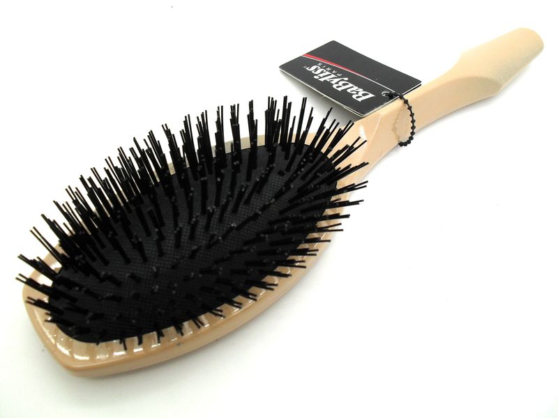 Babyliss Plastic Beige Bristle Massage Hair Brush