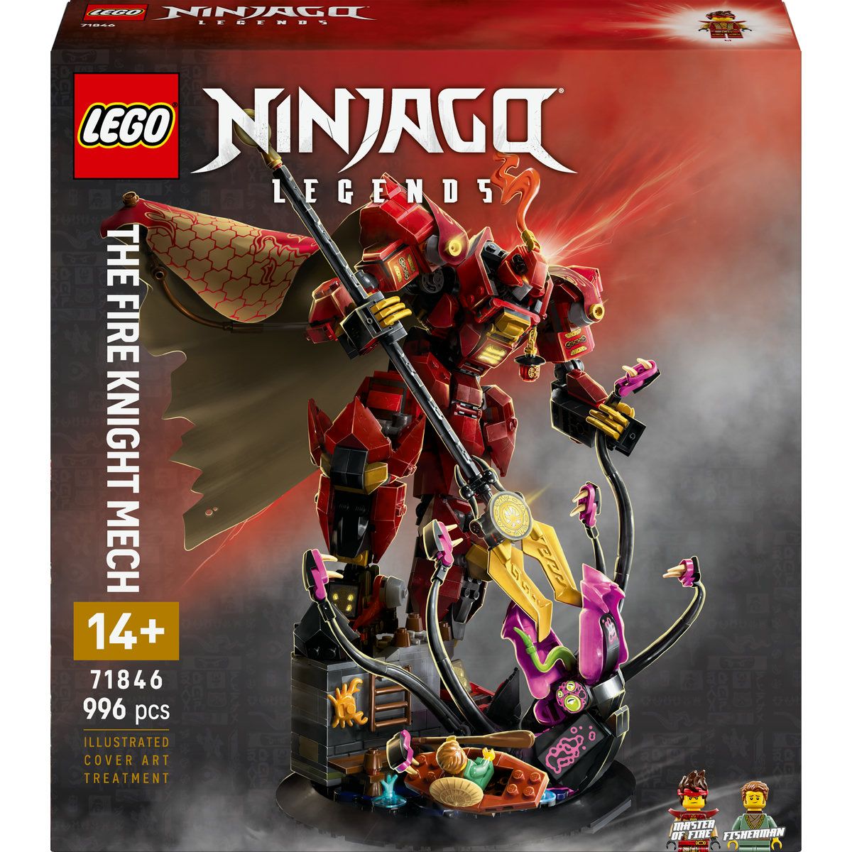 LEGO® NINJAGO® The Fire Knight Mech Building Kit 71846 | Shop