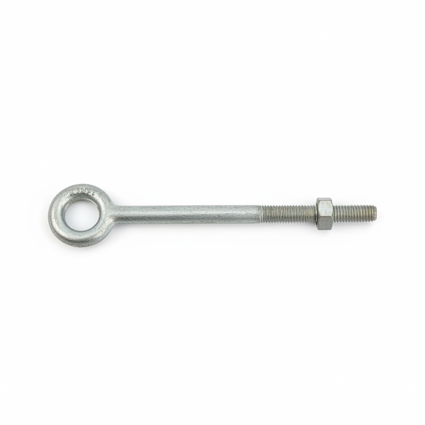 Krafft 3/8 Inch x 6 Inch Regular Nut Eye Bolt for Heavy-Duty Lifting