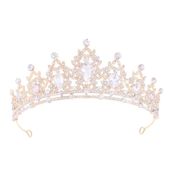 Crystal Princess Tiara Crown for Women
