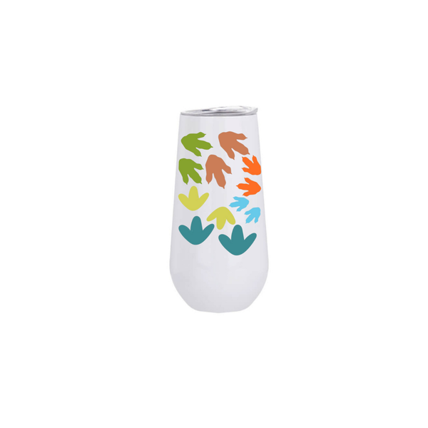 Colour Dinosaur Feet Kids Tumbler - 170ml