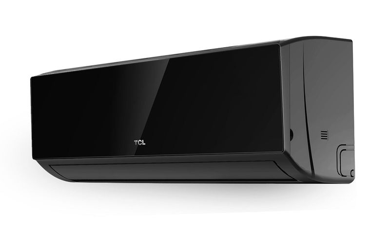 TCL - Black Mirror Finish Fixed Speed 9000BTU Midwall Split AirConditioner